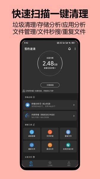 雪豹清理大师4
