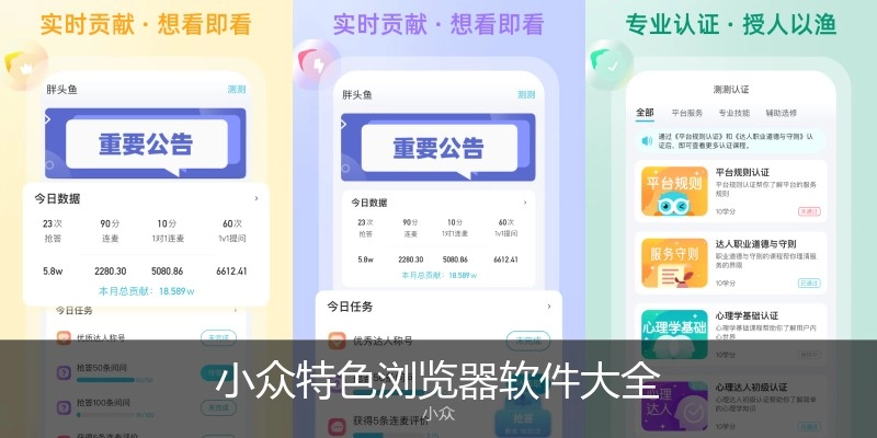 小众特色浏览器软件大全