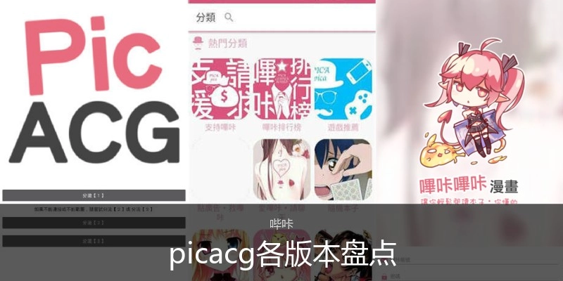 picacg各版本盘点