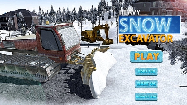 挖掘机装载机雪车2