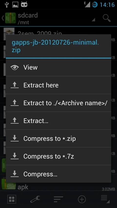 ZArchiver pro蓝色版