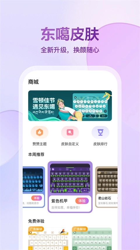 东噶藏文输入法软件正版2