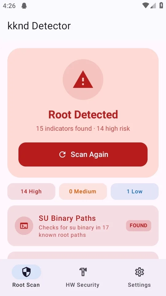 开源ROOT检测  正版