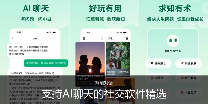 支持AI聊天的社交软件精选