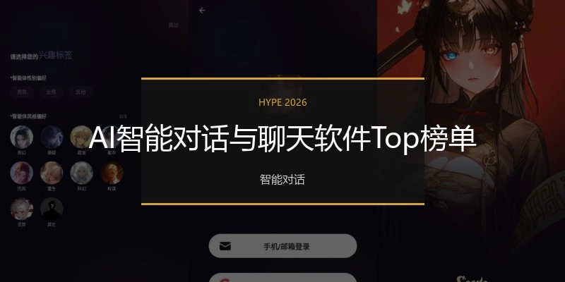 AI智能对话与聊天软件Top榜单