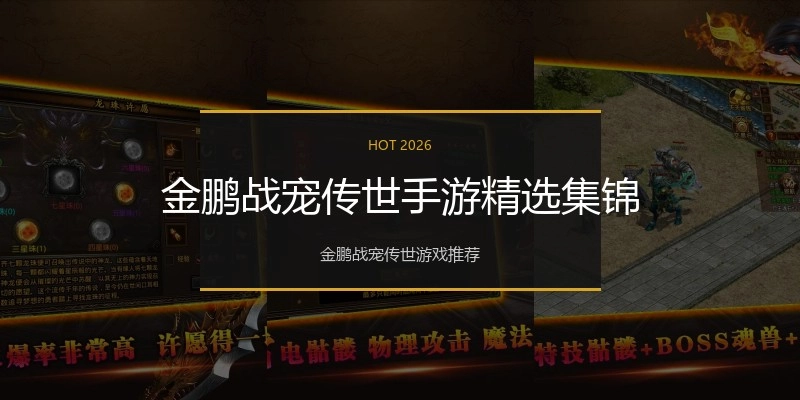 金鹏战宠传世手游精选集锦