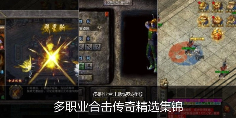 多职业合击传奇精选集锦
