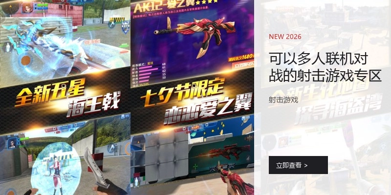 可以多人联机对战的射击游戏专区