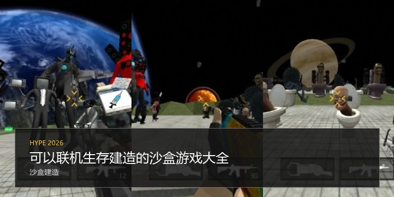 可以联机生存建造的沙盒游戏大全