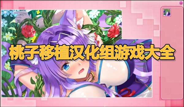 桃子移植汉化组游戏大全