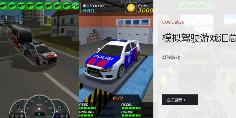 模拟驾驶游戏汇总