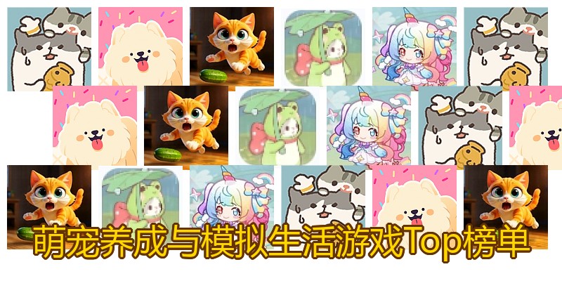 萌宠养成与模拟生活游戏Top榜单