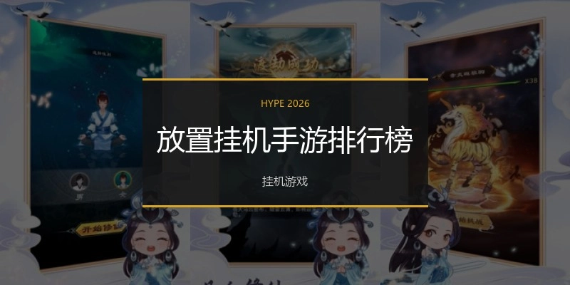 放置挂机手游排行榜