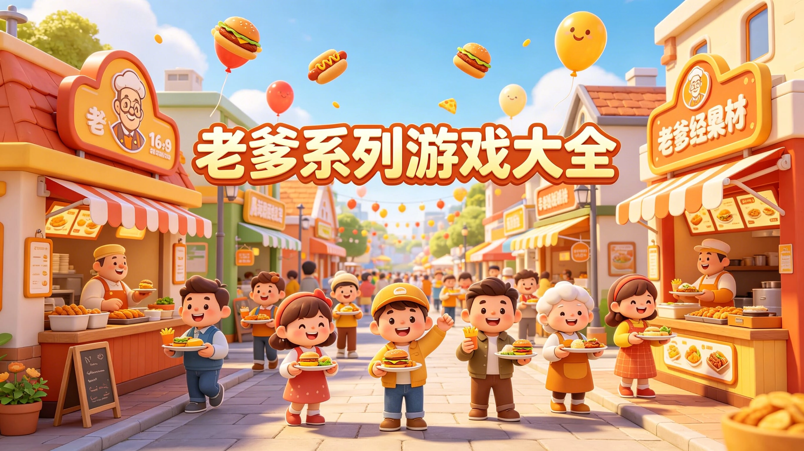 老爹系列游戏大全