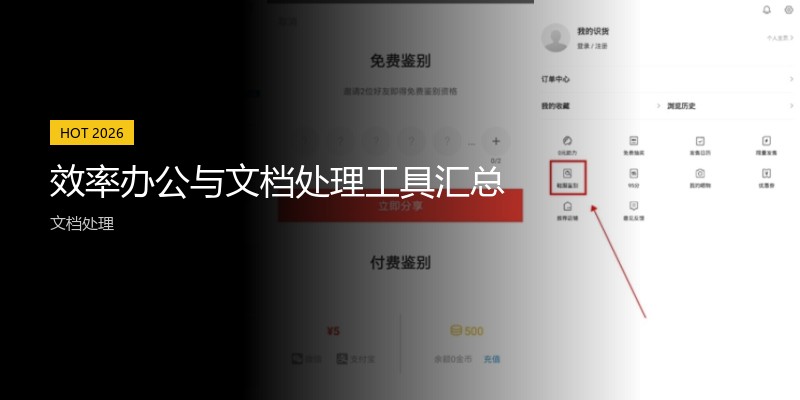 效率办公与文档处理工具汇总