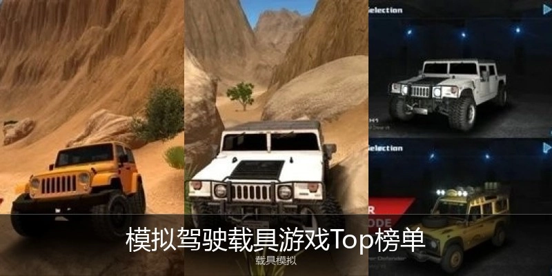 模拟驾驶载具游戏Top榜单