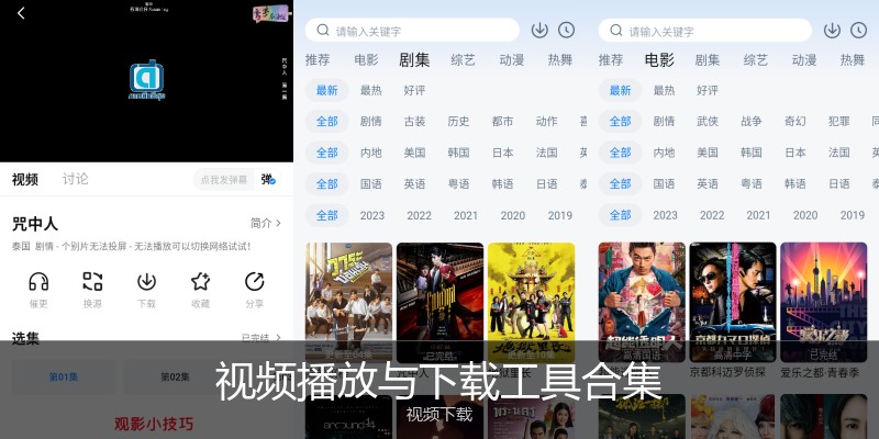 视频播放与下载工具合集