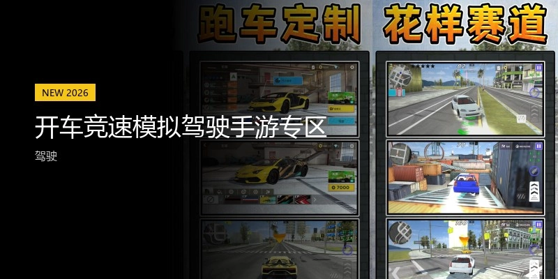 开车竞速模拟驾驶手游专区