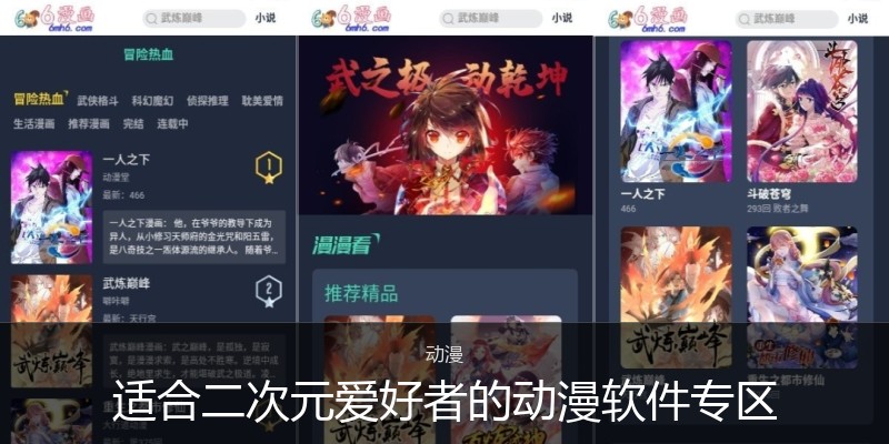 适合二次元爱好者的动漫软件专区
