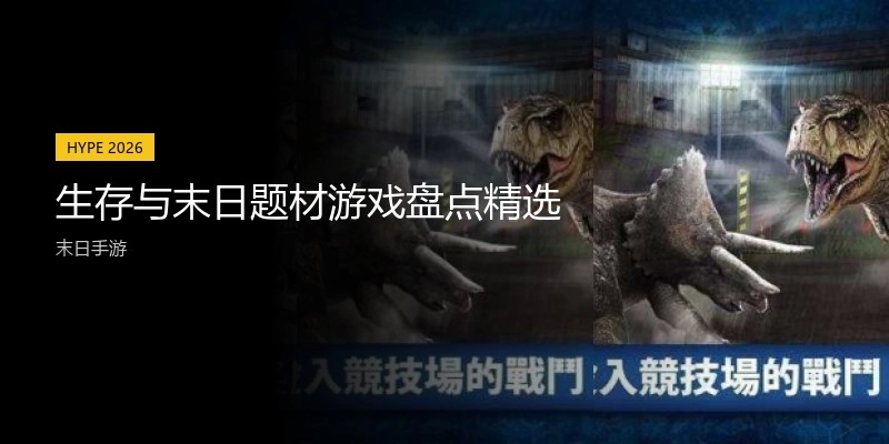 生存与末日题材游戏盘点精选