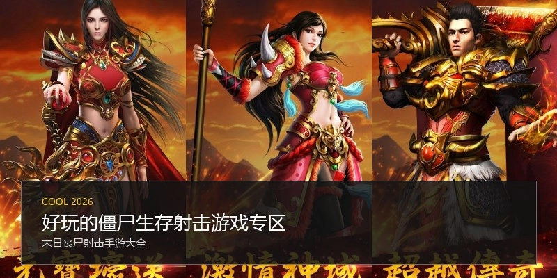 好玩的僵尸生存射击游戏专区