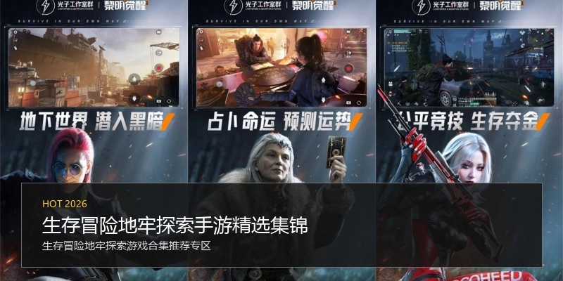 生存冒险地牢探索手游精选集锦