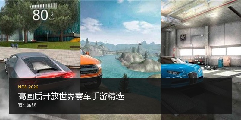 高画质开放世界赛车手游精选
