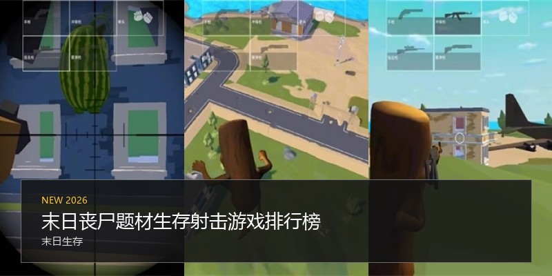 末日丧尸题材生存射击游戏排行榜