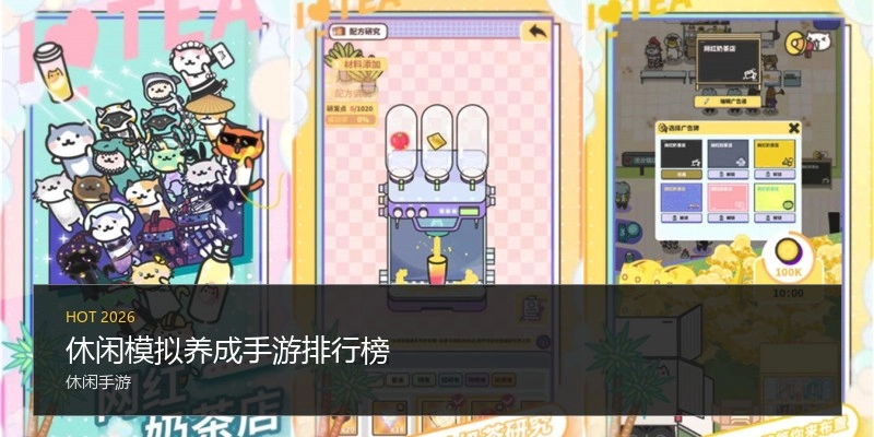 休闲模拟养成手游排行榜