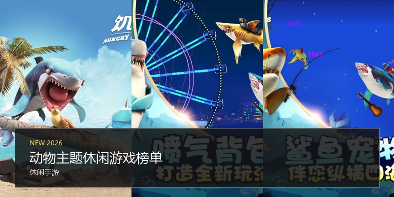 动物主题休闲游戏榜单