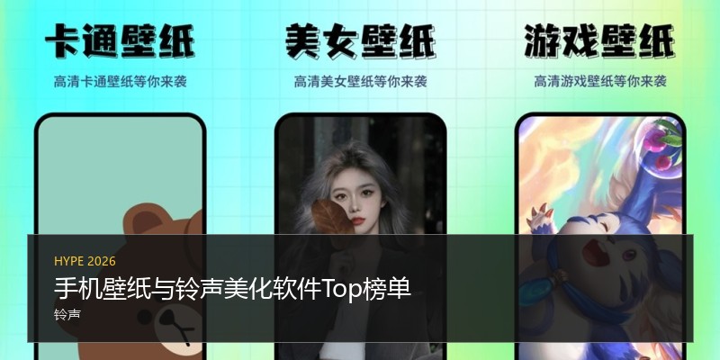 手机壁纸与铃声美化软件Top榜单