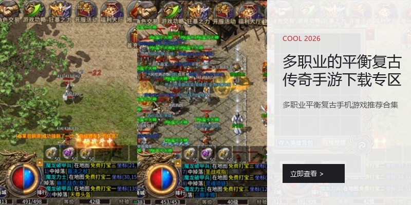 多职业的平衡复古传奇手游下载专区