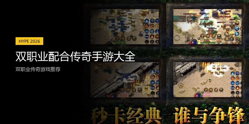 双职业配合传奇手游大全
