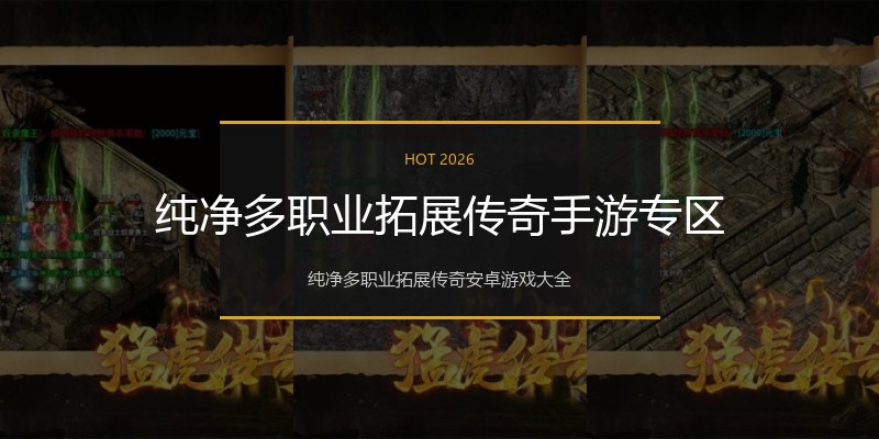 纯净多职业拓展传奇手游专区