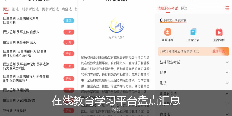 在线教育学习平台盘点汇总