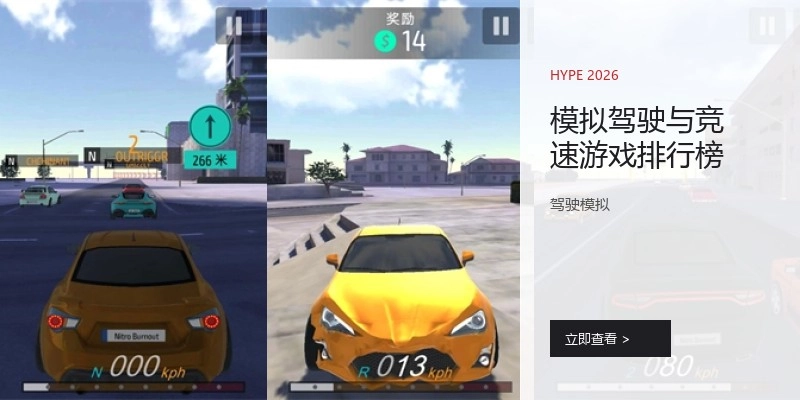 模拟驾驶与竞速游戏排行榜