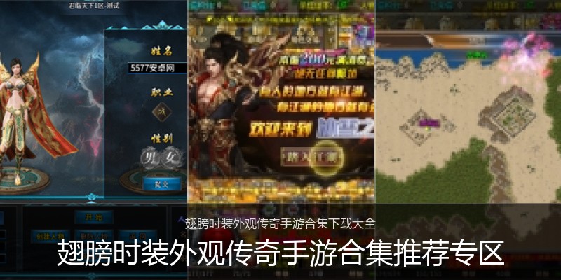 翅膀时装外观传奇手游合集推荐专区
