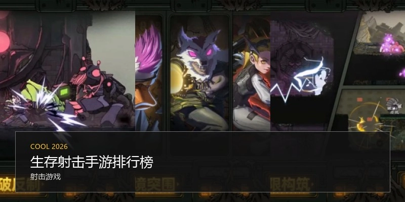 生存射击手游排行榜