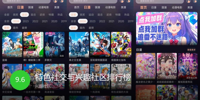 特色社交与兴趣社区排行榜
