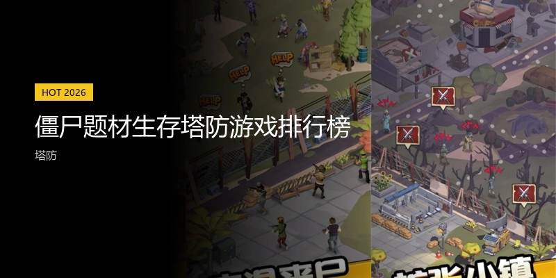 僵尸题材生存塔防游戏排行榜