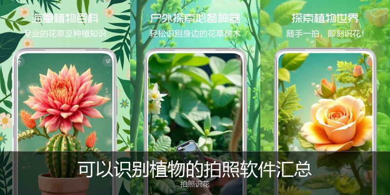 可以识别植物的拍照软件汇总