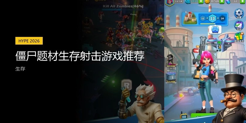 僵尸题材生存射击游戏推荐