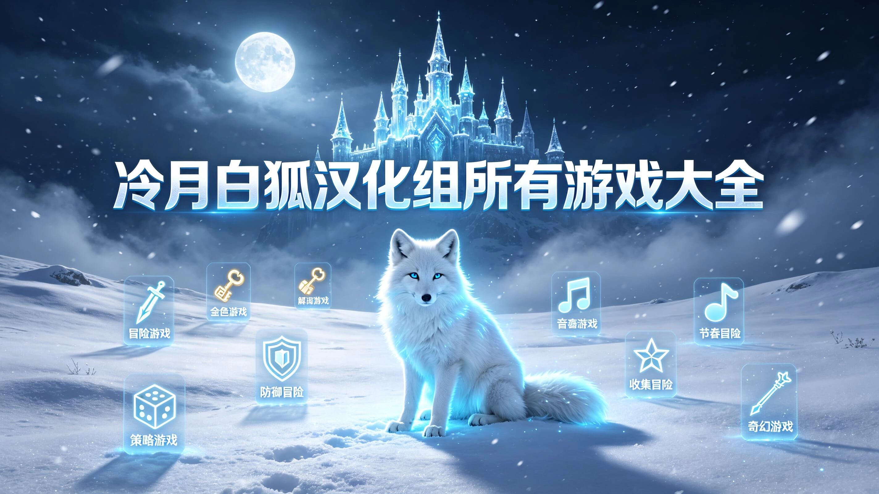 冷月白狐汉化组所有游戏大全