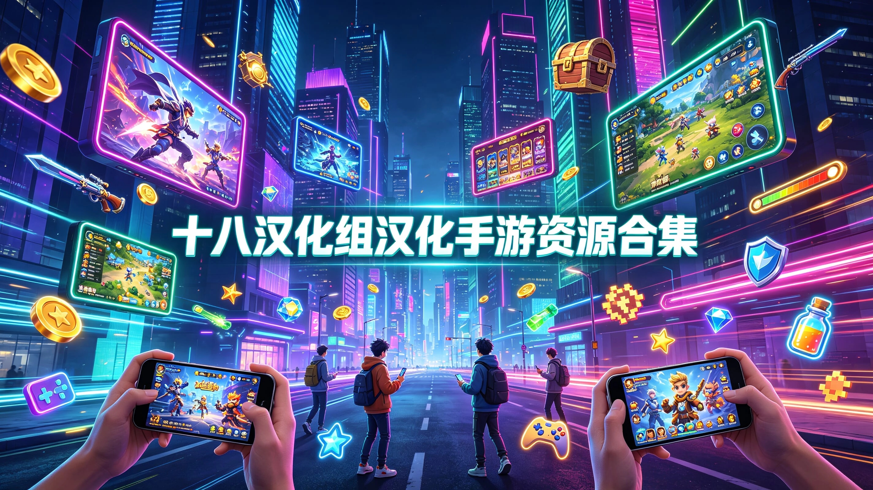 十八汉化组汉化手游资源合集