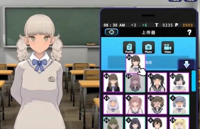 女孩收藏家专属姿势与表情选择