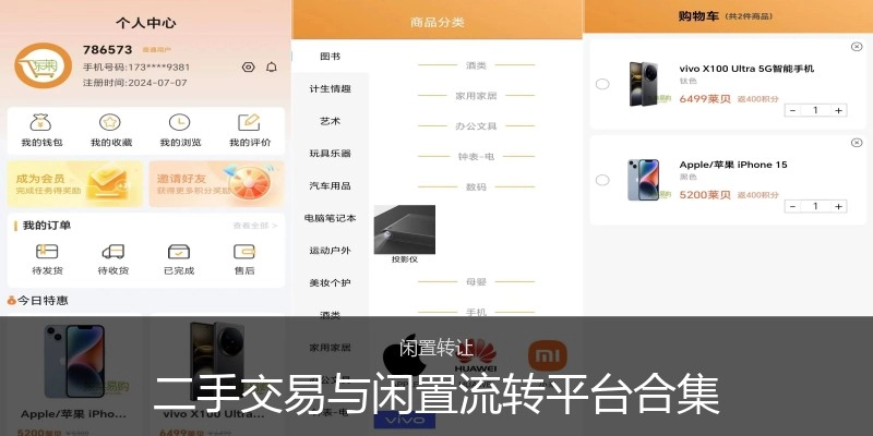 二手交易与闲置流转平台合集