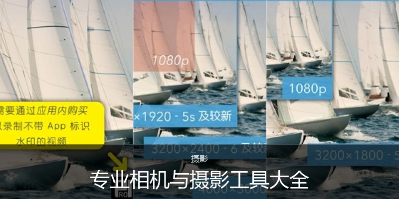 专业相机与摄影工具大全