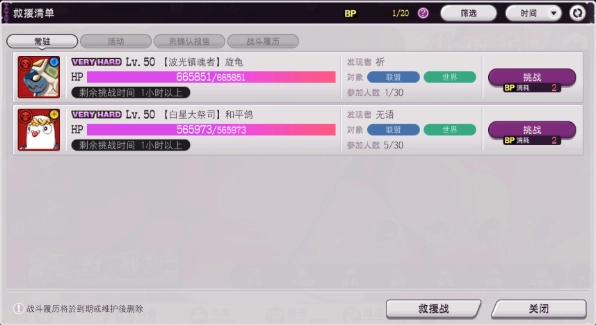 讨伐战副本列表