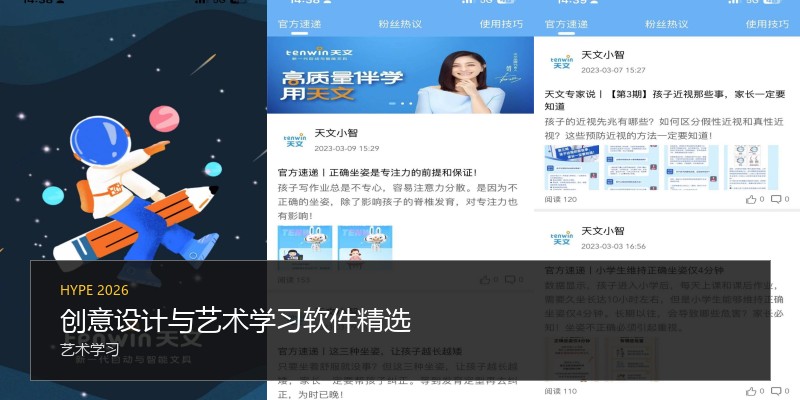 创意设计与艺术学习软件精选