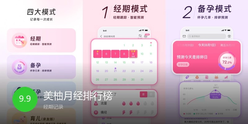 美柚月经排行榜